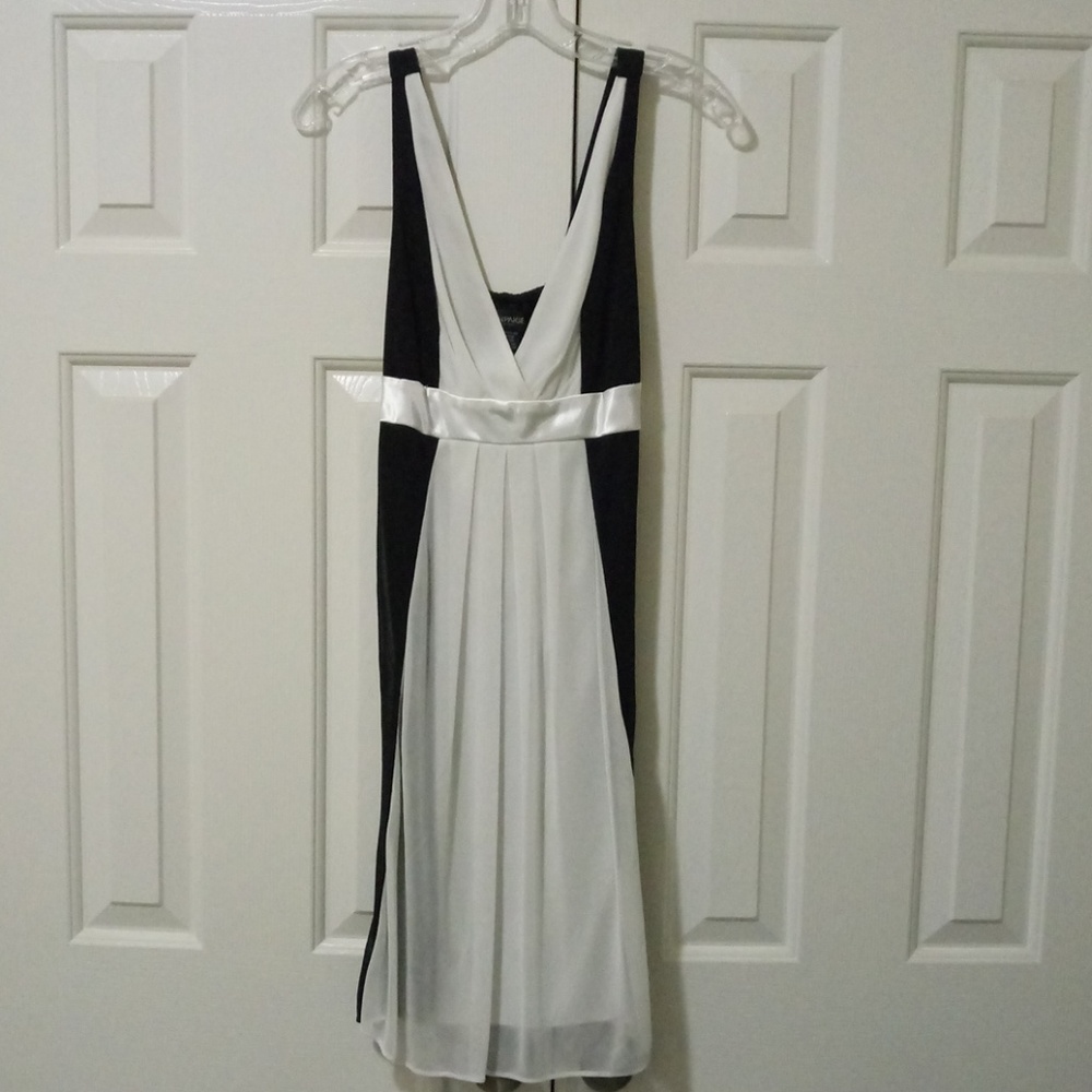 Black and White Dress